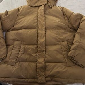 Lululemon Wunder Puff Jacket Size 10 Bold Beige